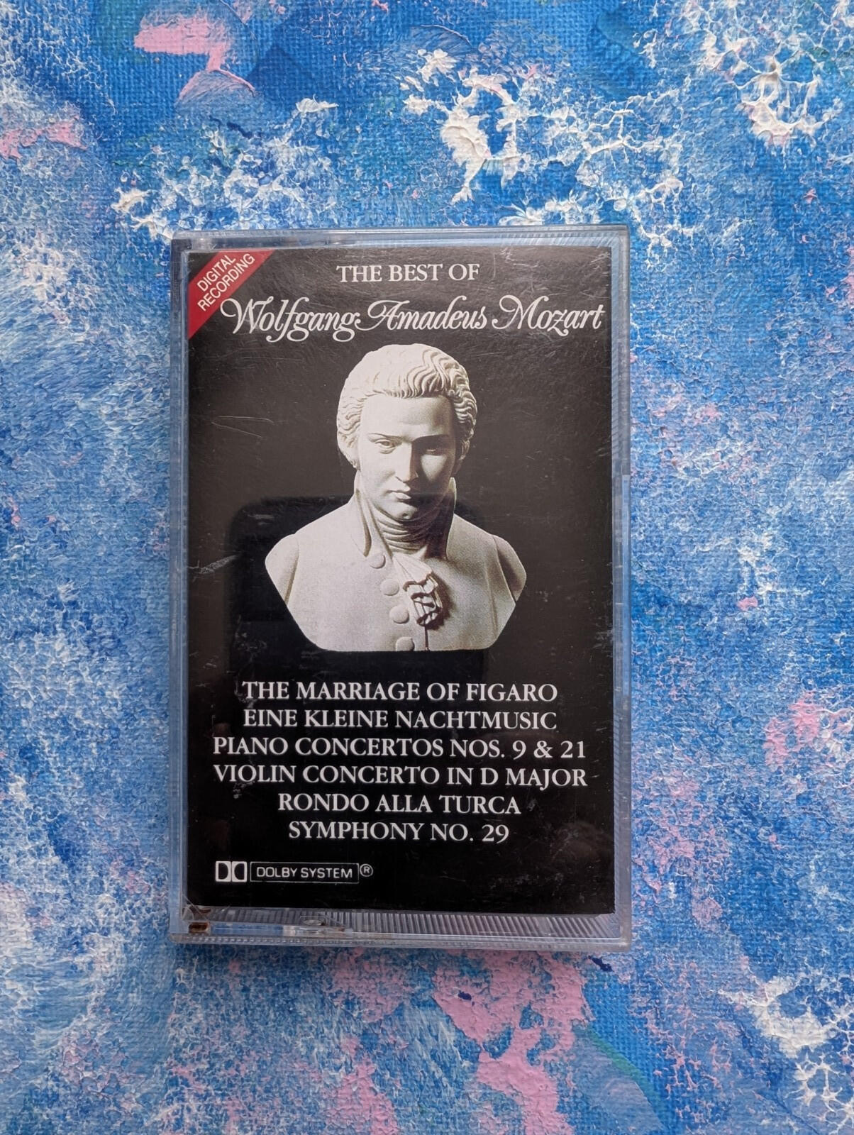The Best of Wolfgang Amadeus Mozart - 1991 - Telstar Cassette Tape