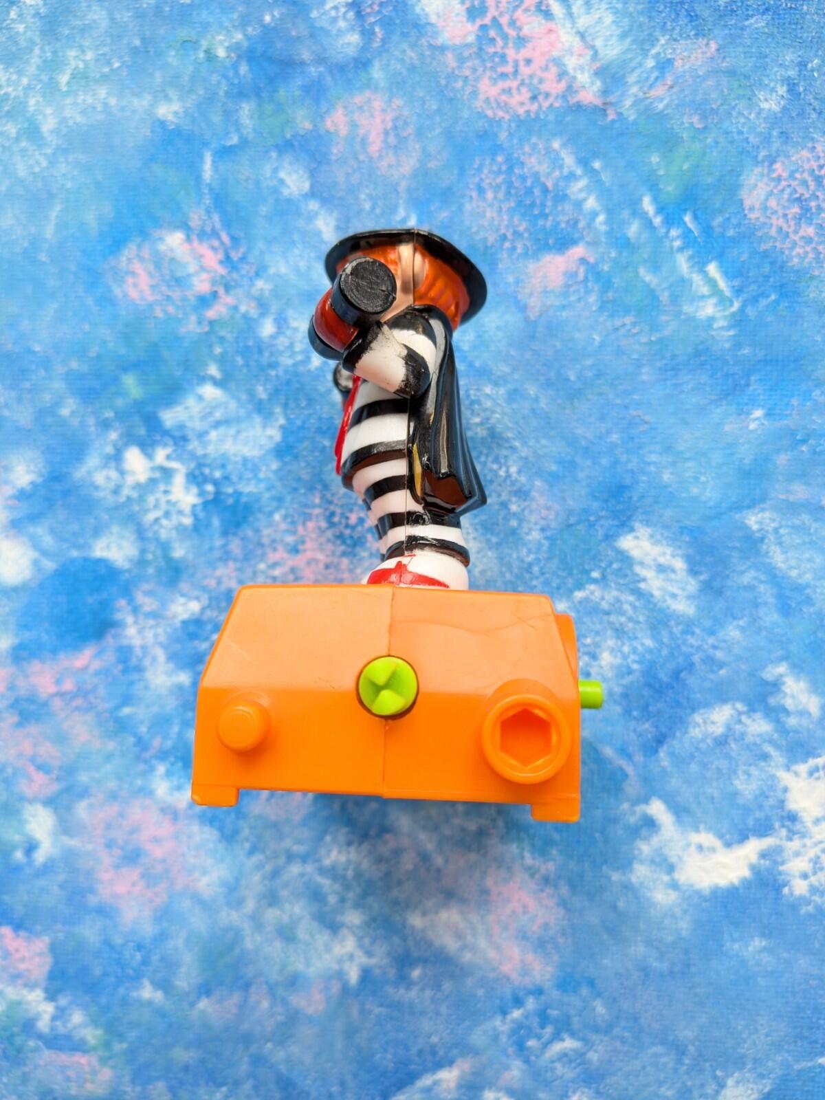 Vintage Hamburglar Twisting Sports Happy Meal Toy - 1993 - McDonalds