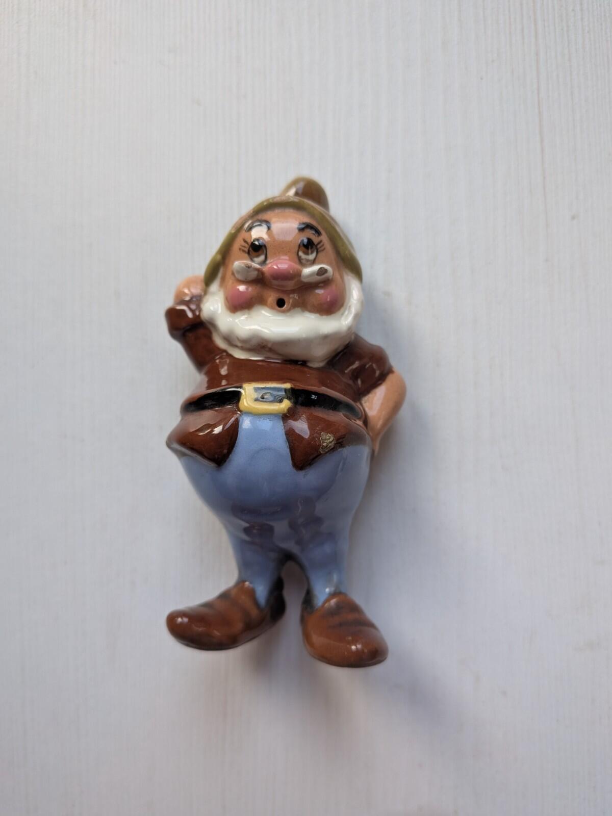 1950's Snow White and The Seven Dwarfs Dock Figurine - Hagen Renaker/Disney