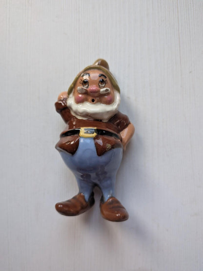 1950's Snow White and The Seven Dwarfs Dock Figurine - Hagen Renaker/Disney
