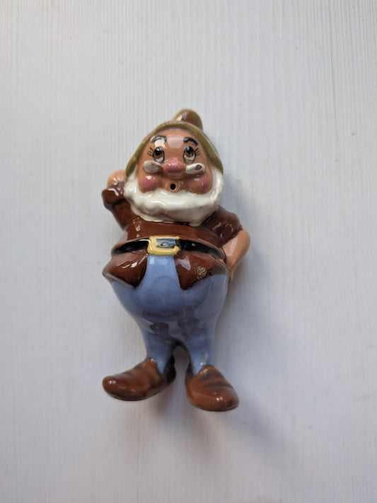 1950's Snow White and The Seven Dwarfs Dock Figurine - Hagen Renaker/Disney