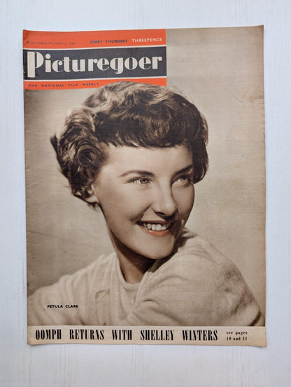 Picturegoer Magazine December 3 1949 - Petula Clark Cover