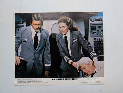 Airplane II: The Sequel x6 Colour Lobby Cards - Paramount Pictures