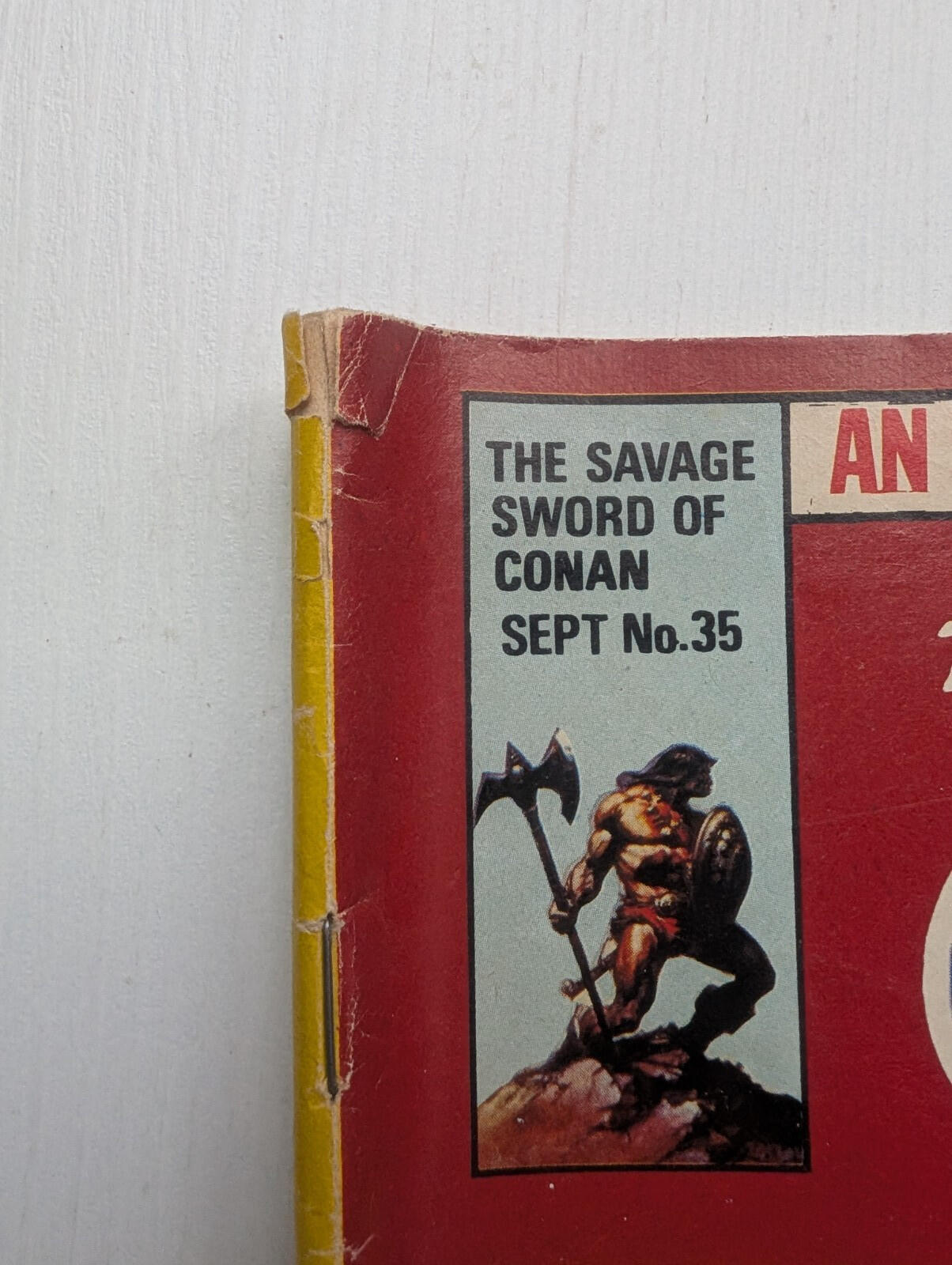 The Savage Sword of Conan No.35 - 1980 - Marvel UK Comic Book