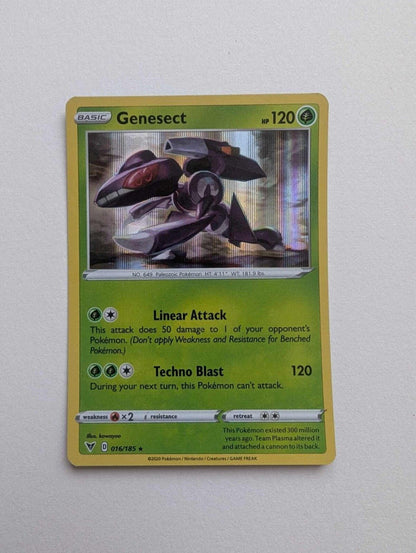 Genesect 016/185 Holo - 2020, Sword & Shield: Vivid Voltage