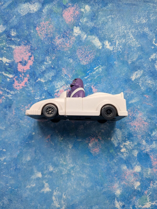 Vintage Grimace Connect-A-Car Happy Meal Toy - 1991 - McDonalds