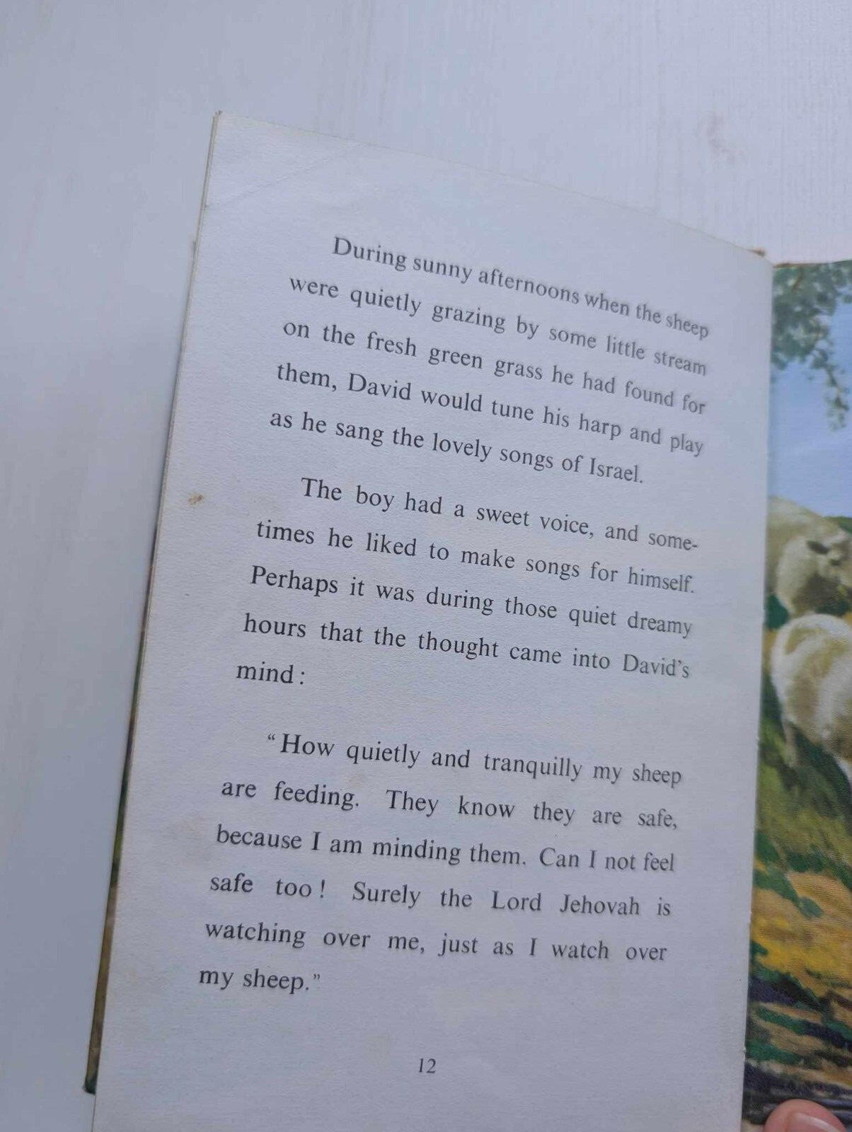 The Shepherd Boy of Bethlehem - Ladybird Book - Willis & Hepworth Ltd