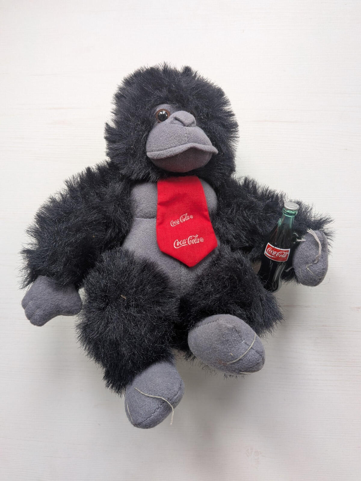Vintage Coca-Cola Gorilla Soft Toy/Plushie - 1996 - Play-By-Play