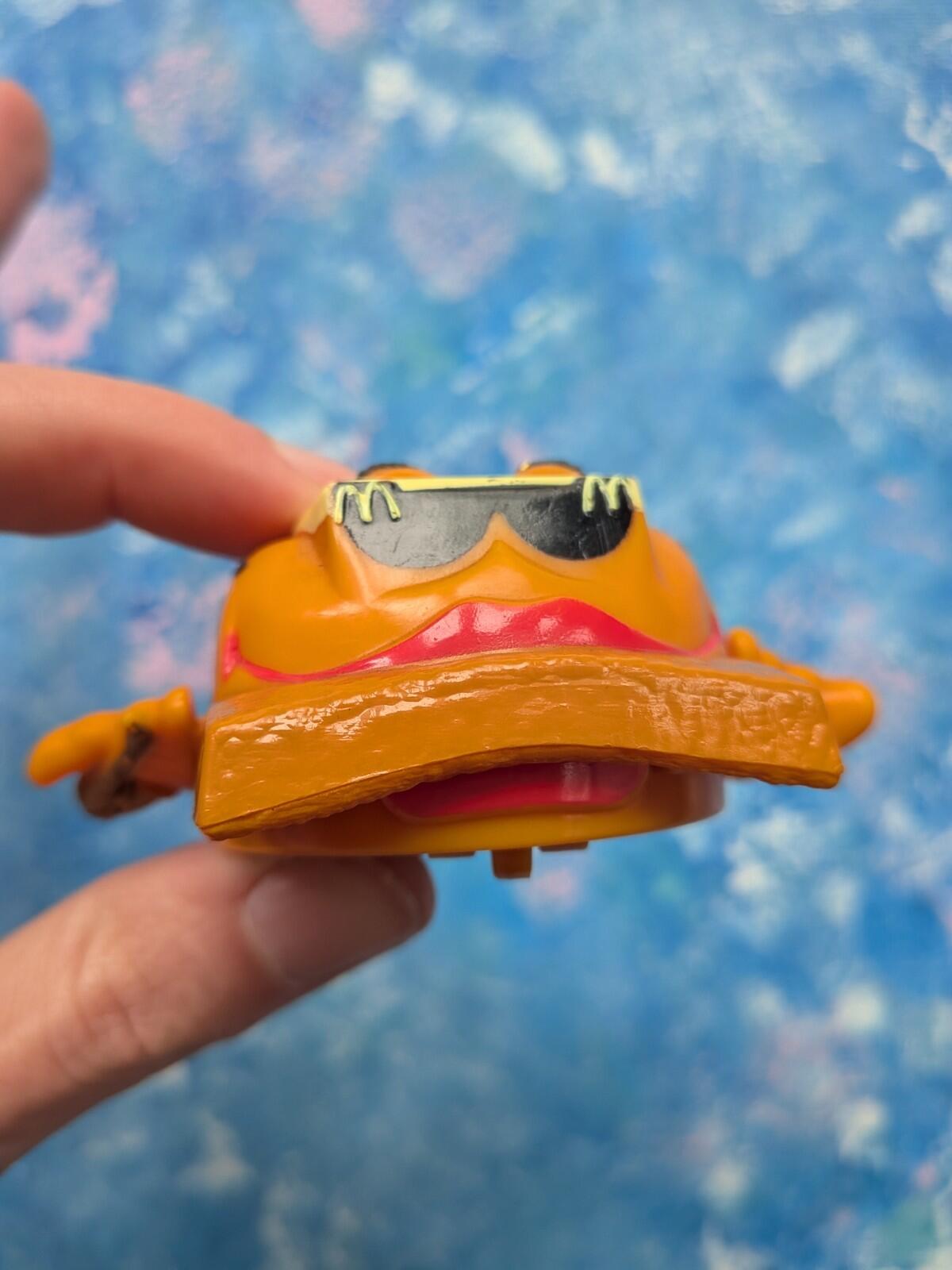 McDonald's McRockin' Foods Fillet-O-Fish Wind-Up Happy Meal Toy - 1991