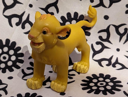 Vintage The Lion King Simba Figure, 1990s, Disney
