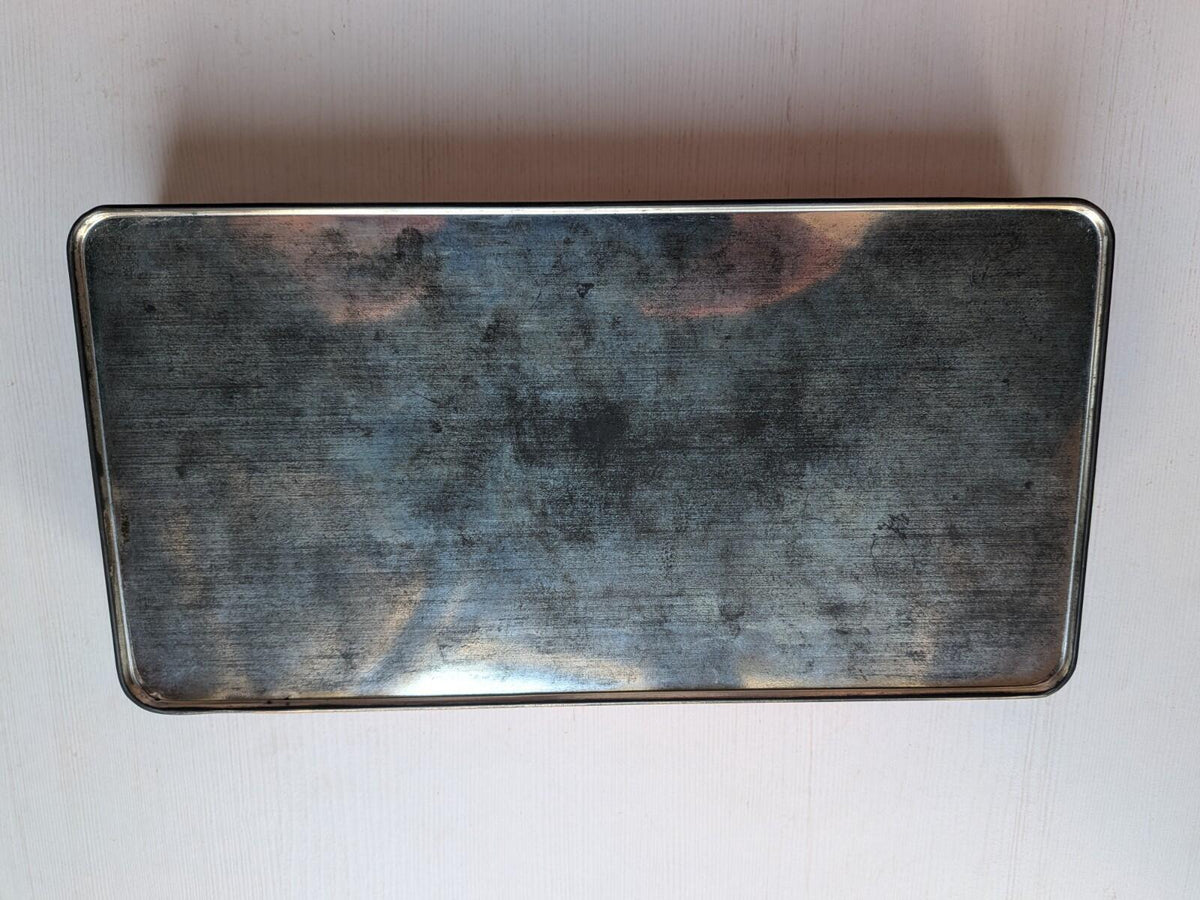 Vintage Cadbury's Chocolate Biscuits Tin (Empty) - Horse & Wagon Design