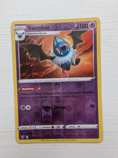 Swoobat 074/185 Reverse Holo - 2020 - Vivid Voltage