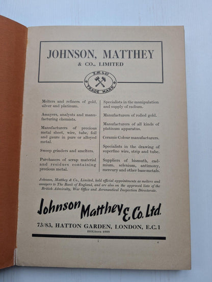 British Association For The Advancement of Science Report No.1 - October 1939