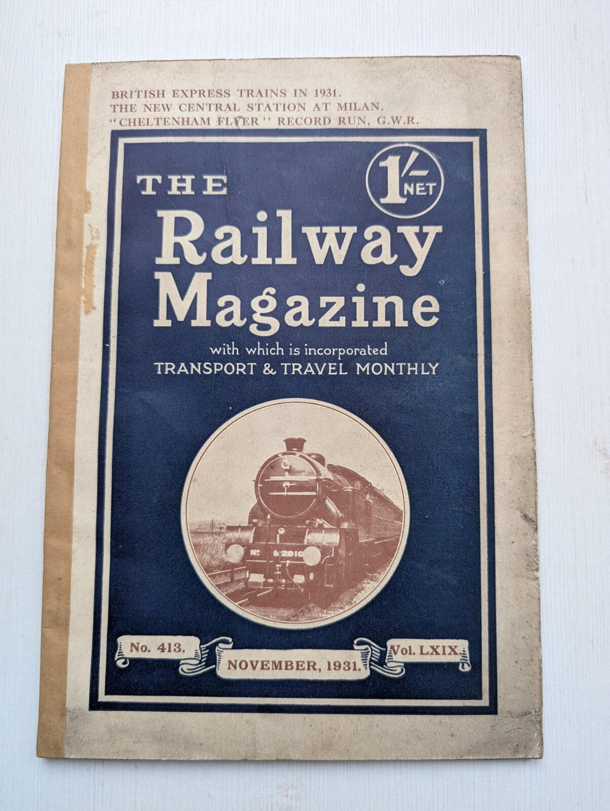 The Railway Magazine July-December 1931 - x6 Issues in Slipcase