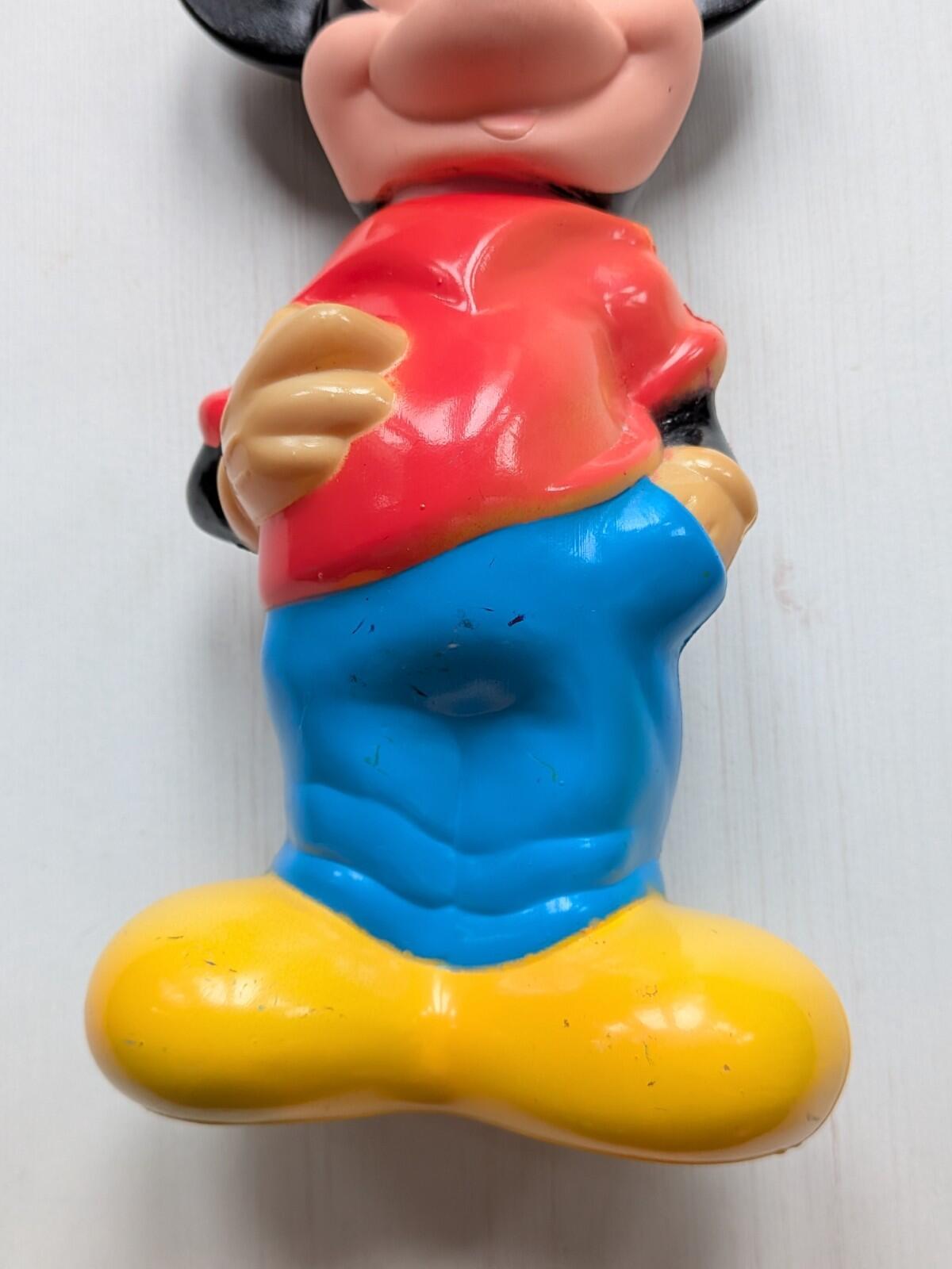 Vintage Mickey Mouse Bubble Bath Bottle Figure - 1990s - Disney