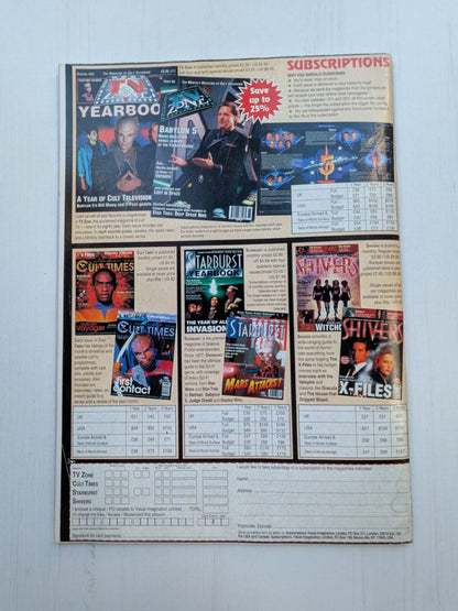 TV Zone Issue 86 January 1997 - Bumper Issue, Sinbad and Hercules Cover