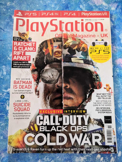 Playstation Official Magazine UK Issue 180, November 2020, COD Black Ops CW