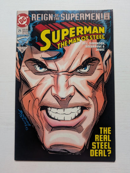 Superman The Man of Steel #25 - 1993 - DC Comic Book