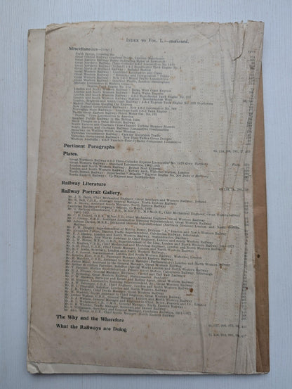 The Railway Magazine January-June 1922 - x5 Issues in Slipcase