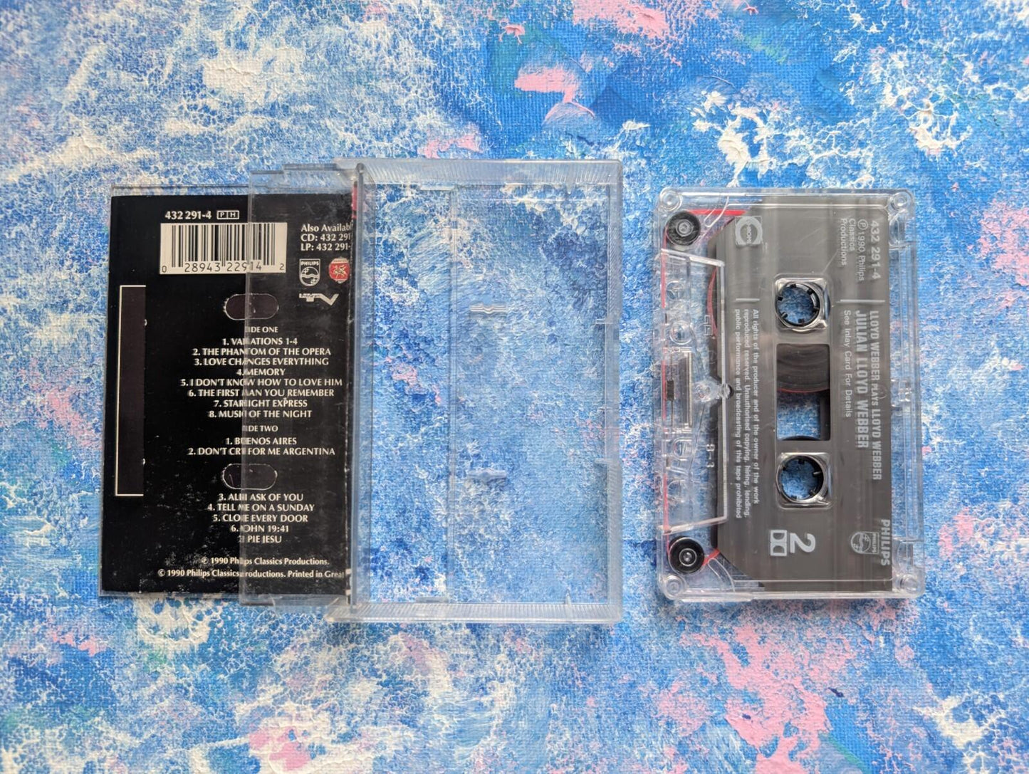 Julian lloyd Webber - Lloyd Webber Plays Lloyd Webber - 1990 - Philips Cassette