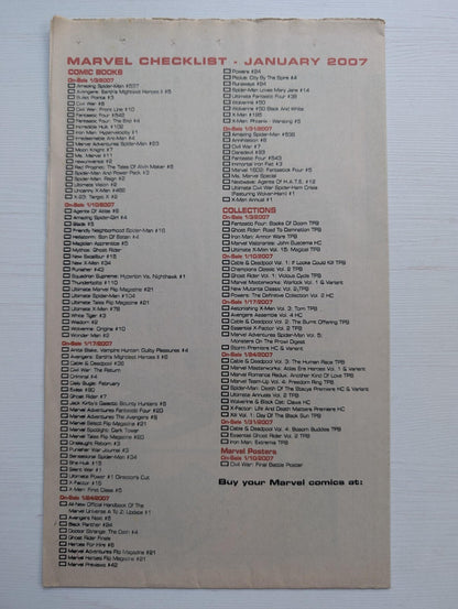 Daily Bugle Wolverine #50 - 2006 - Marvel Mini Newspaper