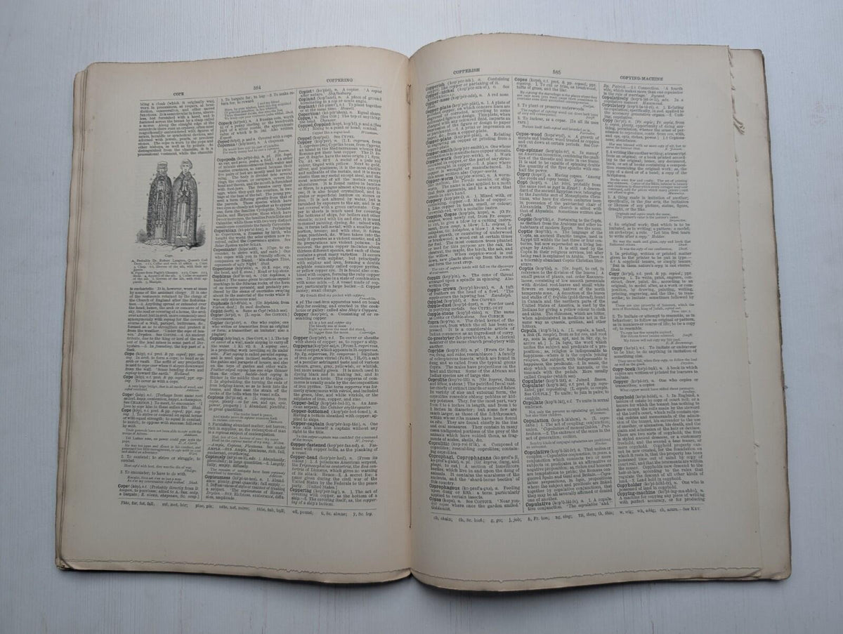 Ogilvie's Imperial Dictionary of The English Language Div. 4 - 1880's Approx