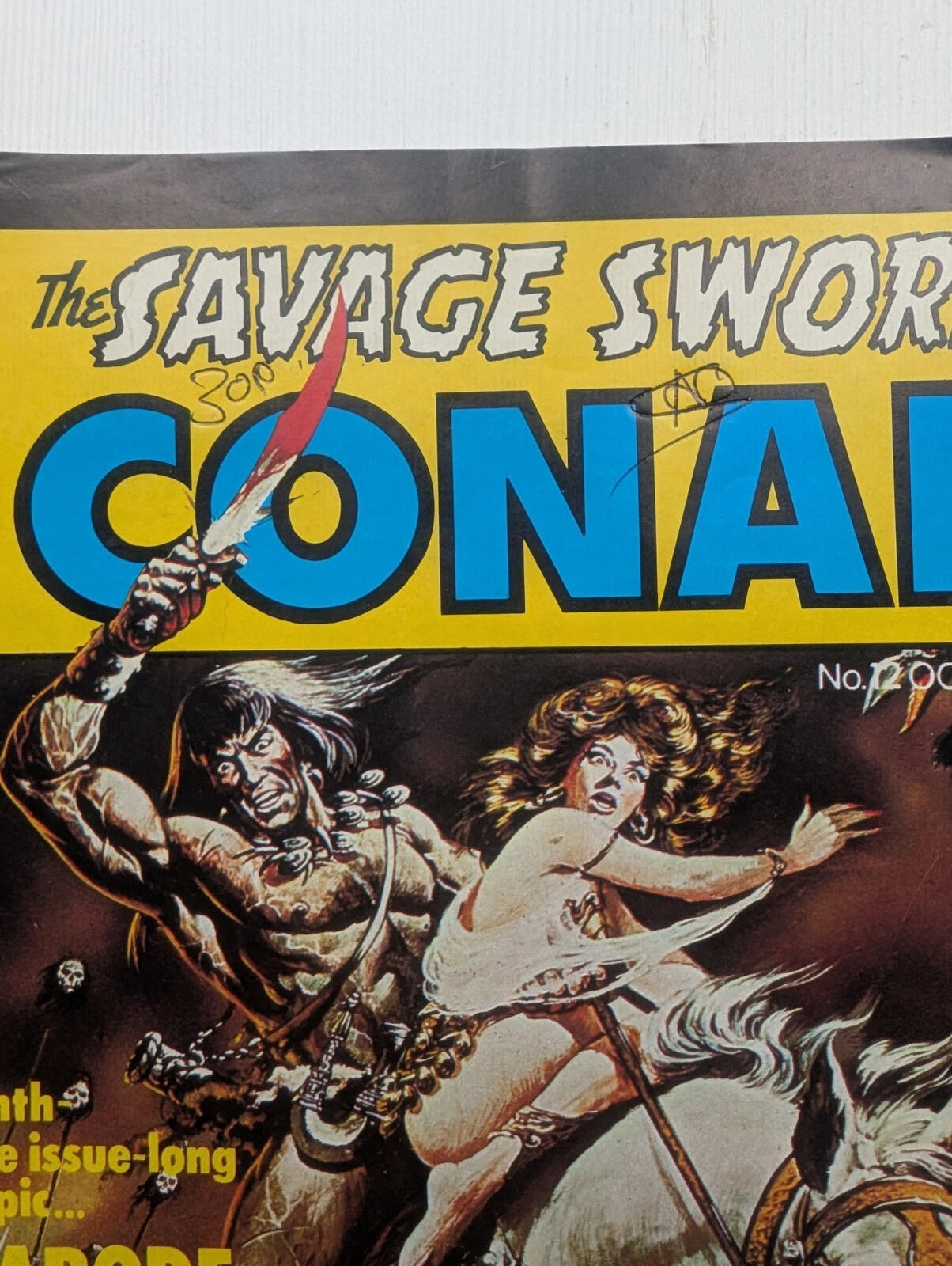 The Savage Sword of Conan No.12 - 1978 - Marvel UK Comic Book