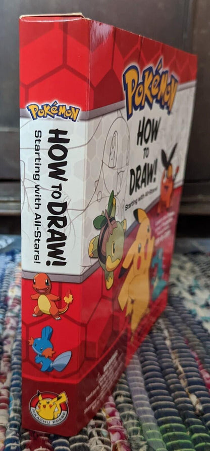 Pokemon How-to-Draw! Starting With All-Stars!, 2012, Unused/Sealed, Very Rare