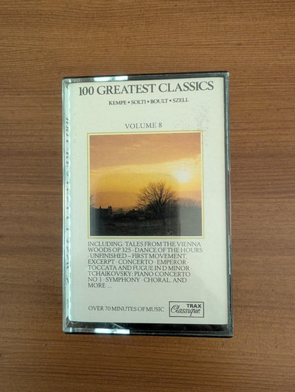 100 Greatest Classics Volume 8 - 1987 - Trax Music Ltd Cassette Tape