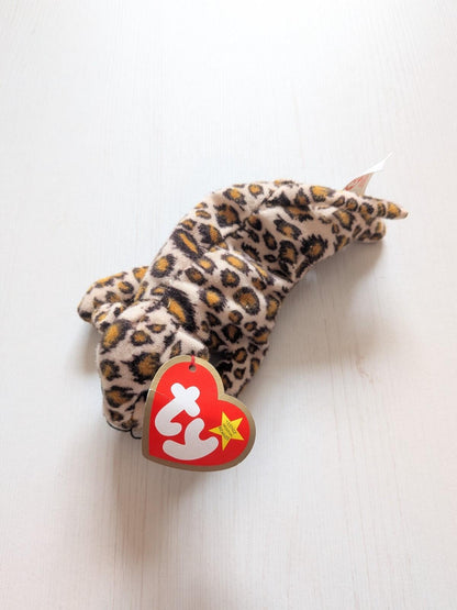 Teenie Beanie Babies Freckles the Leopard Small Toy - 1993 - TY/McDonalds