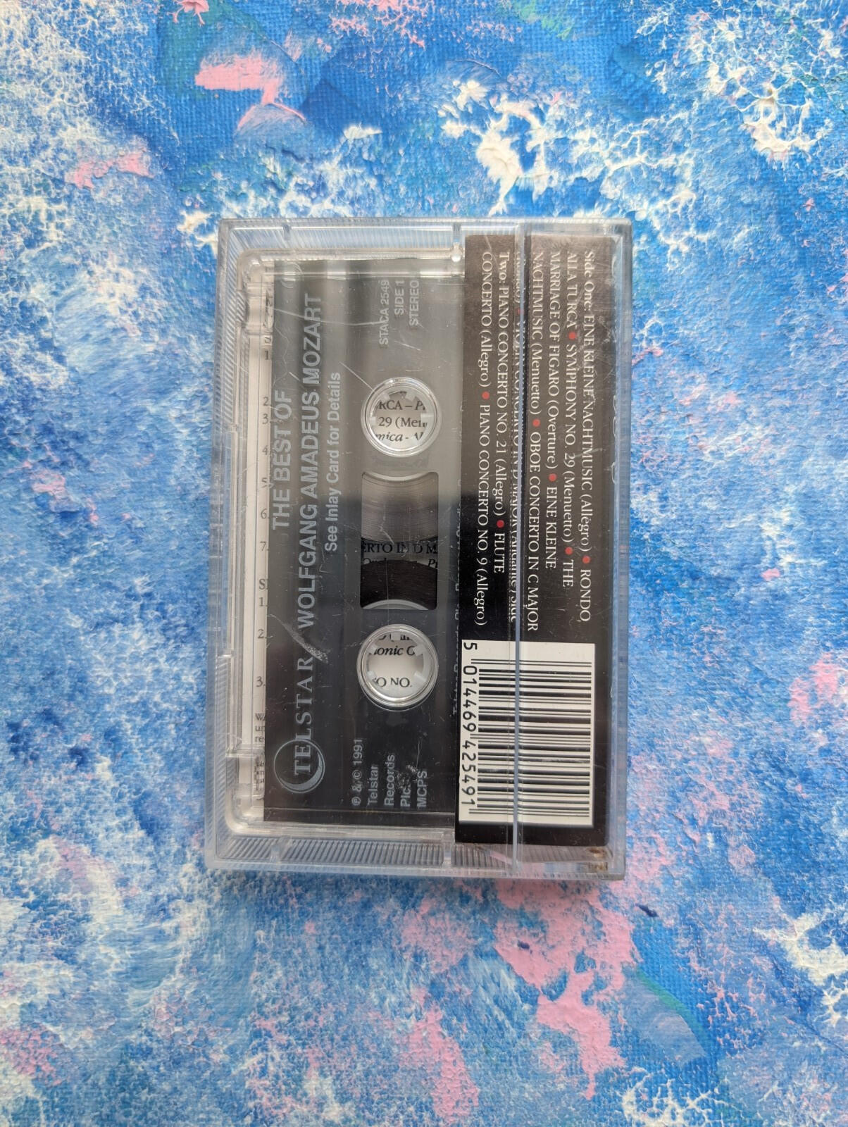 The Best of Wolfgang Amadeus Mozart - 1991 - Telstar Cassette Tape