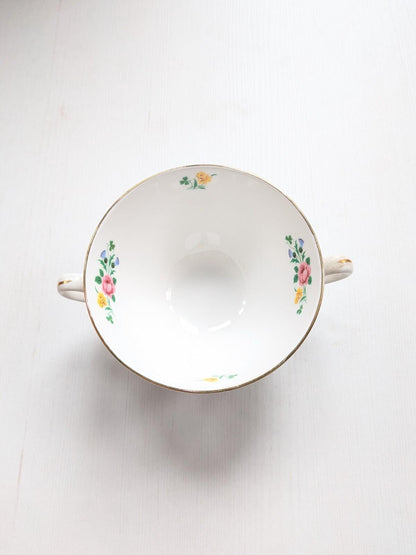 Vintage Queen Elizabeth Silver Jubilee Bone China Sugar Bowl - Winalex Wear
