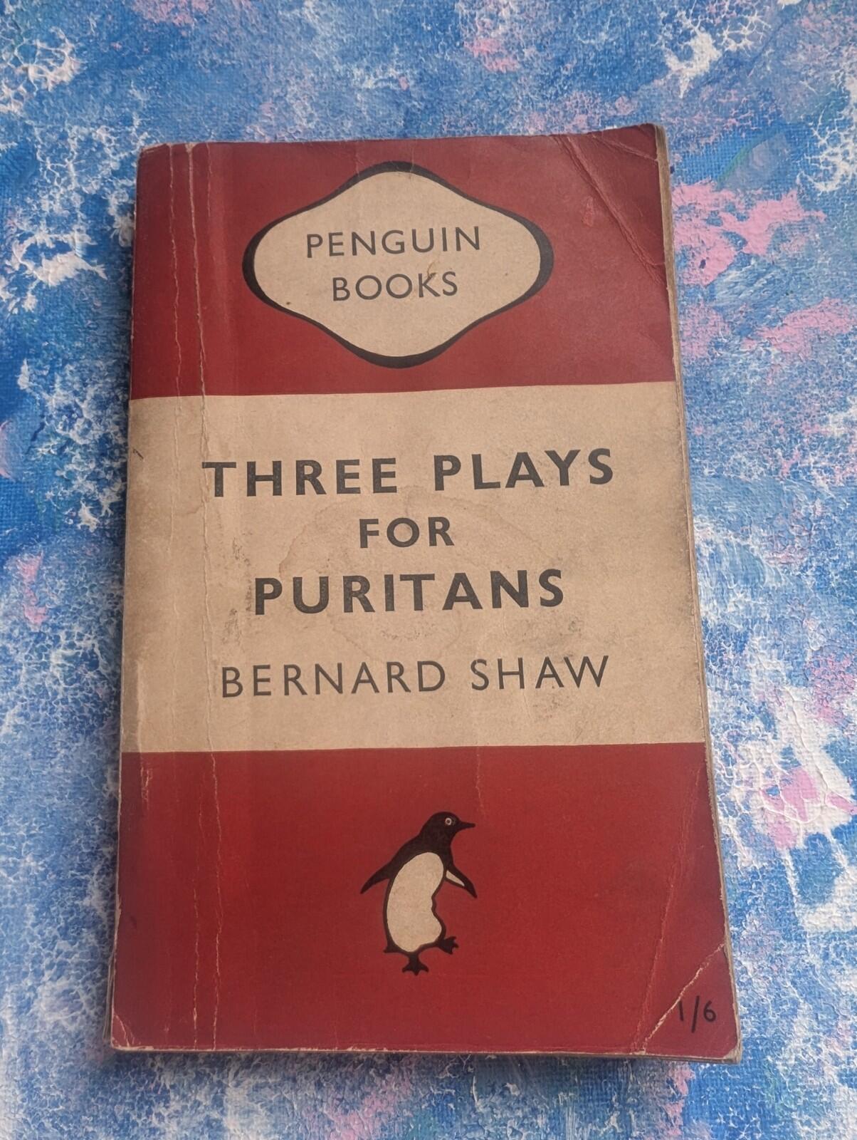 Three Plays For Puritans by Bernard Shaw - 1949 - Penguin Books