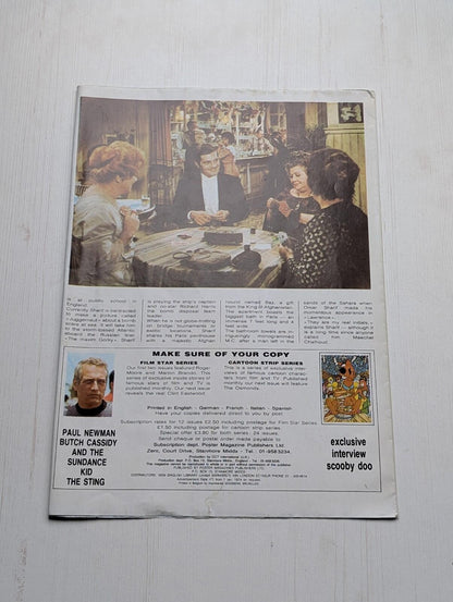 Fold-Out Poster Magazine No. 1 of 6 - Omar Sharif - 1974