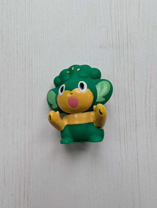 Pansage Pokemon Small Figure/Finger Puppet - 2010 - Nintendo/Bandai