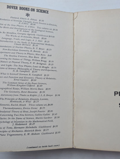 The Principles of Science: A Treatise on Logic and Scientific Method - 1958