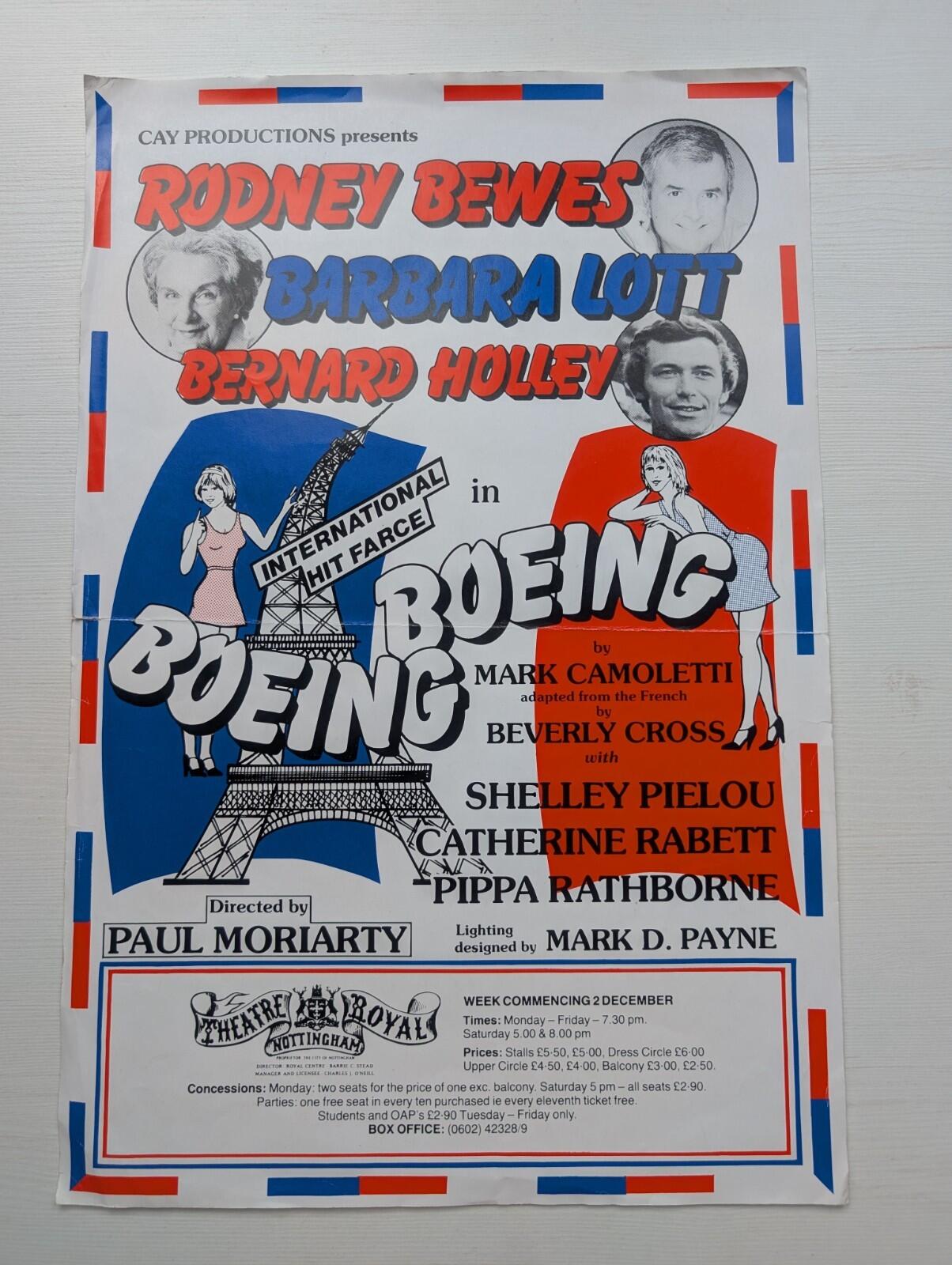 Boeing Boeing Theatre Royal Nottingham Poster