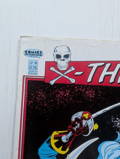 X-Thieves #9 - 1988 - Comics Interview Comic Book - Mature Comic