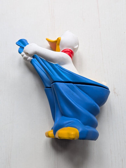 Vintage Donald Duck with Towel Bubble Bath Bottle Figure - Disney - See Details