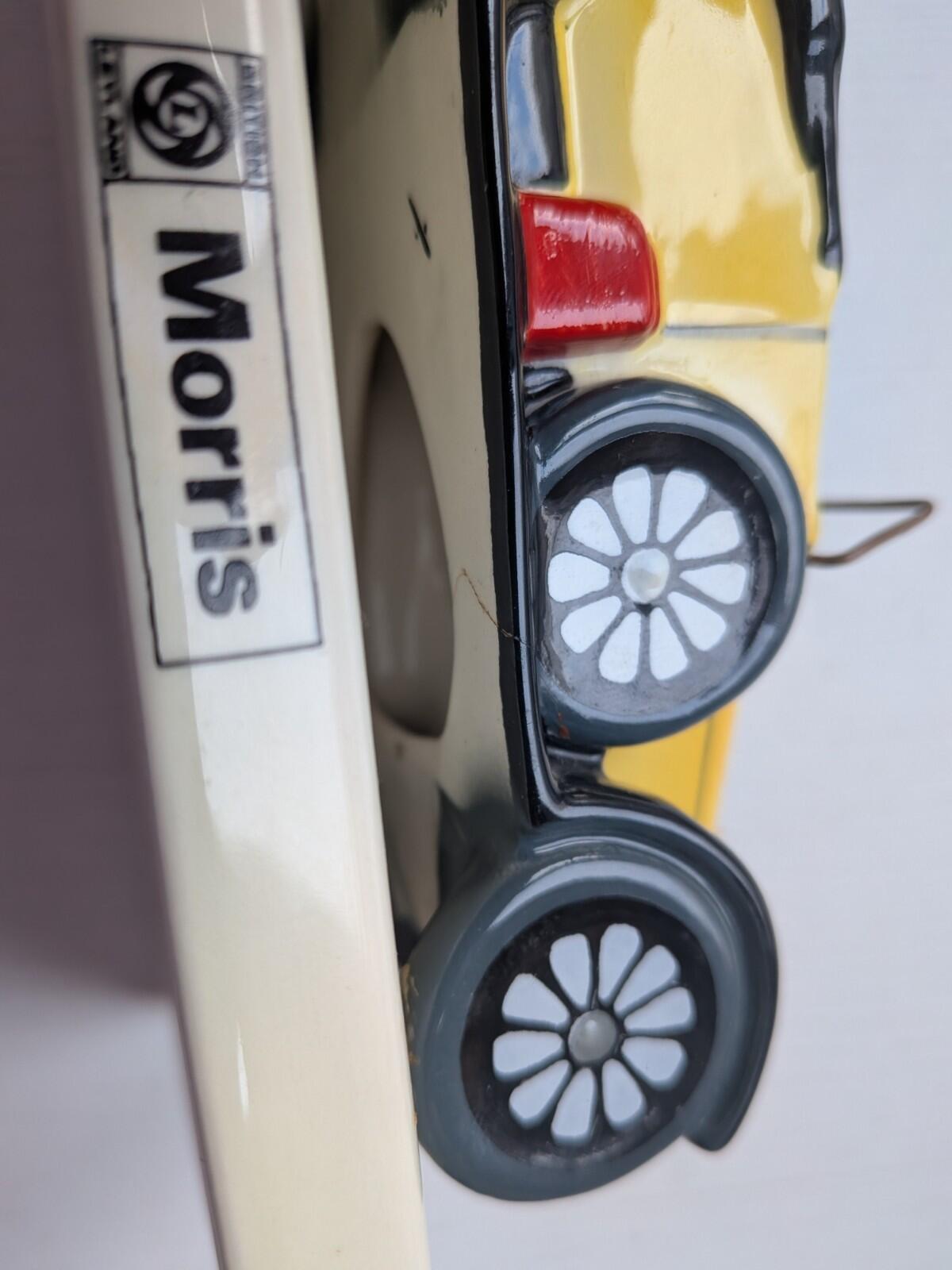 Ceramic Bull-Nose British Leyland Morris Minor Car - Carlton Ware