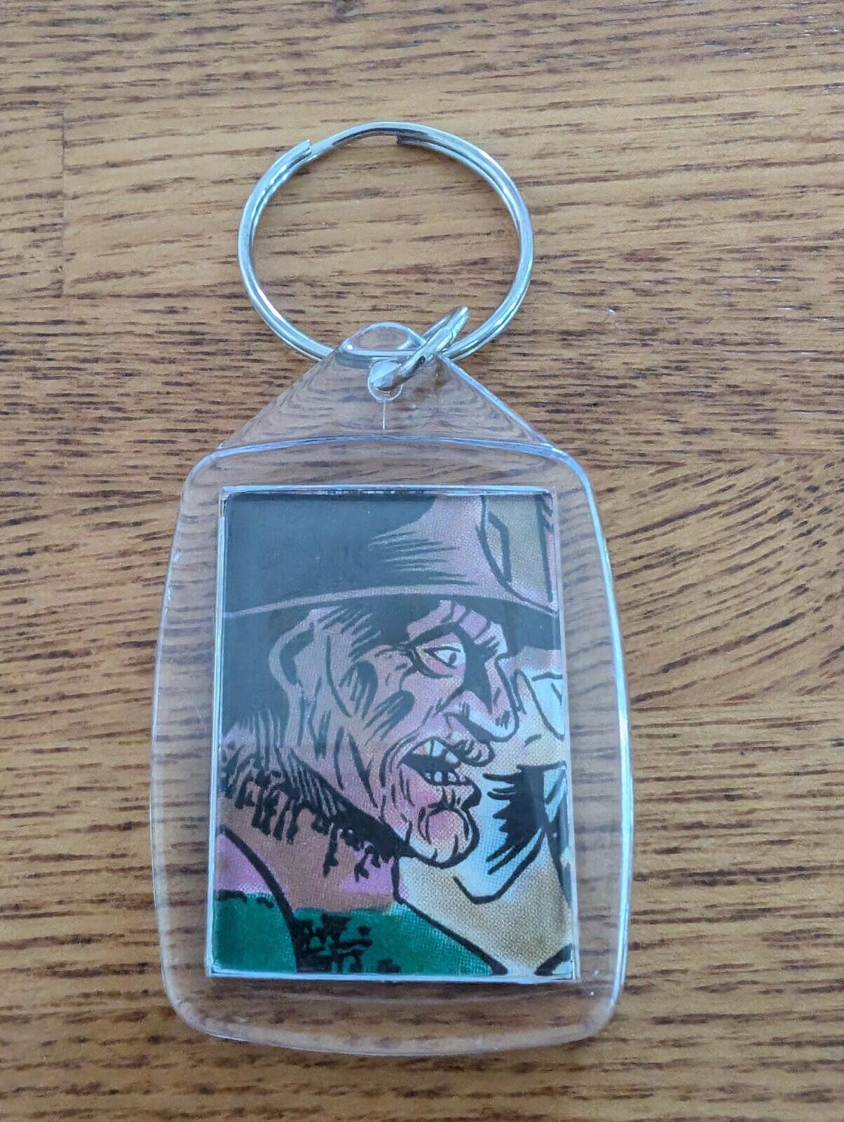 Freddy Krueger Nightmare On Elm Street Keyring, Made From Recycled Vintage Comic