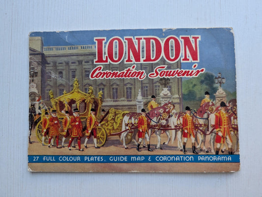 Memories of London Coronation Souvenir Booklet - 1953