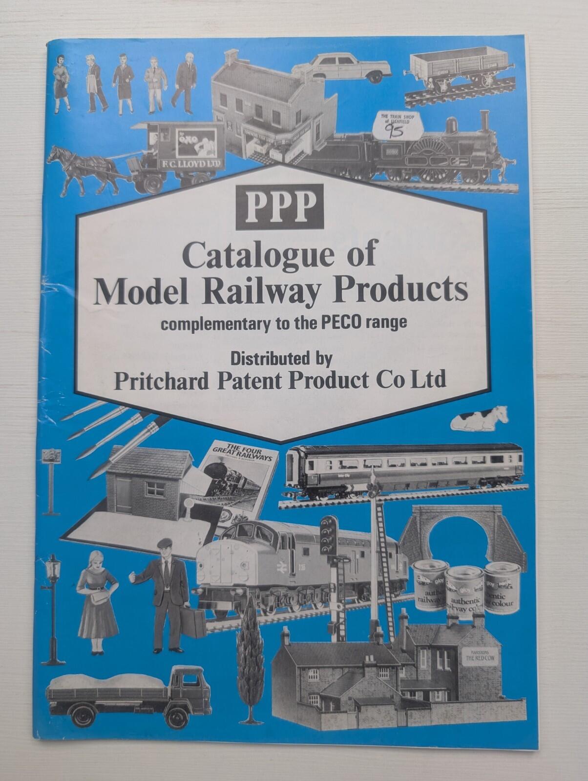 PPP Catalogue of Model Railway Products - 1980s Approx