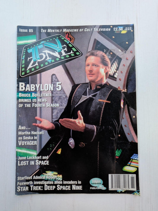 TV Zone Issue 85 December 1996 - Babylon 5/Star Trek/Lost In Space