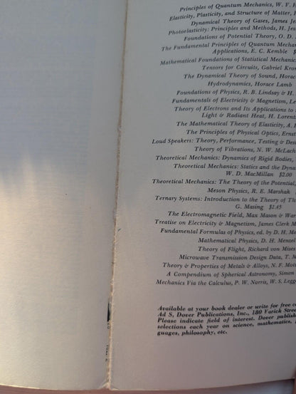 Principles of Mechanics & Dynamics Pt. 2, Sir William Thomson/Peter Guthrie Tait
