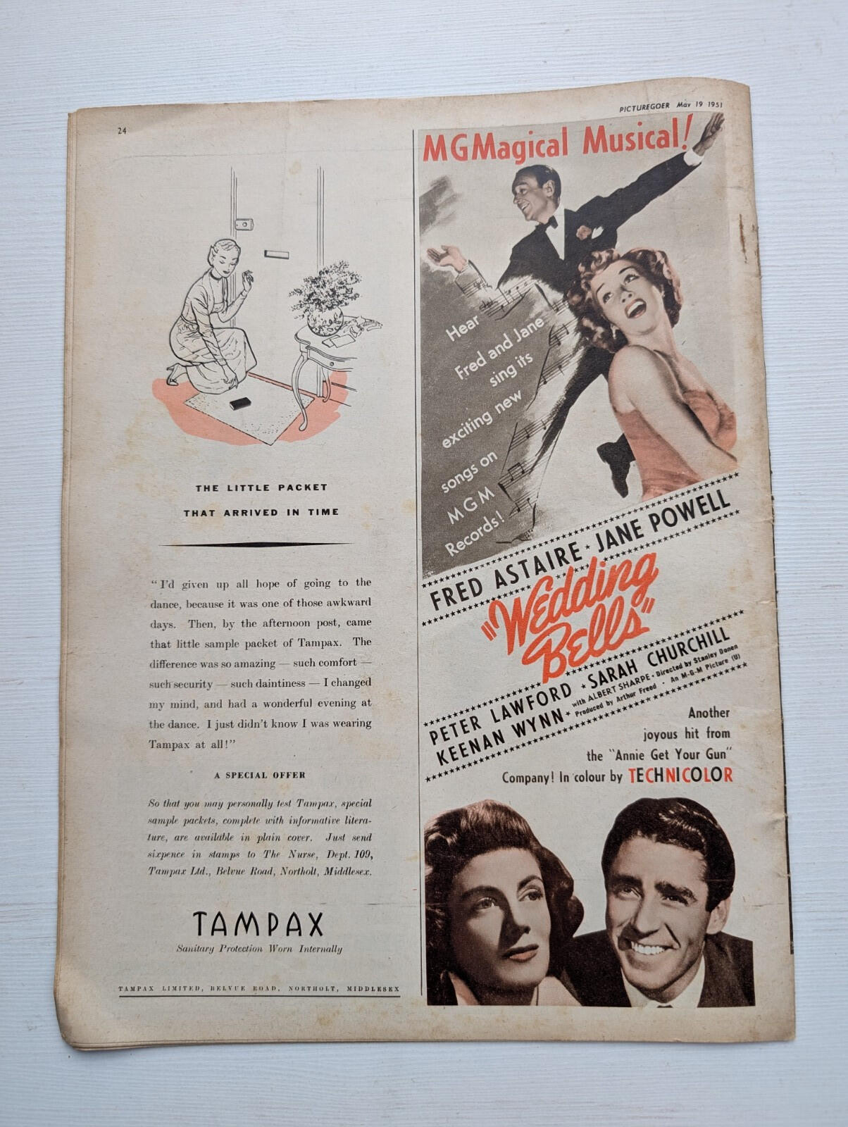Picturegoer: The National Film Weekly May 19, 1951 - George Sanders Cover