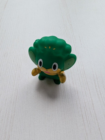 Pansage Pokemon Small Figure/Finger Puppet - 2010 - Nintendo/Bandai