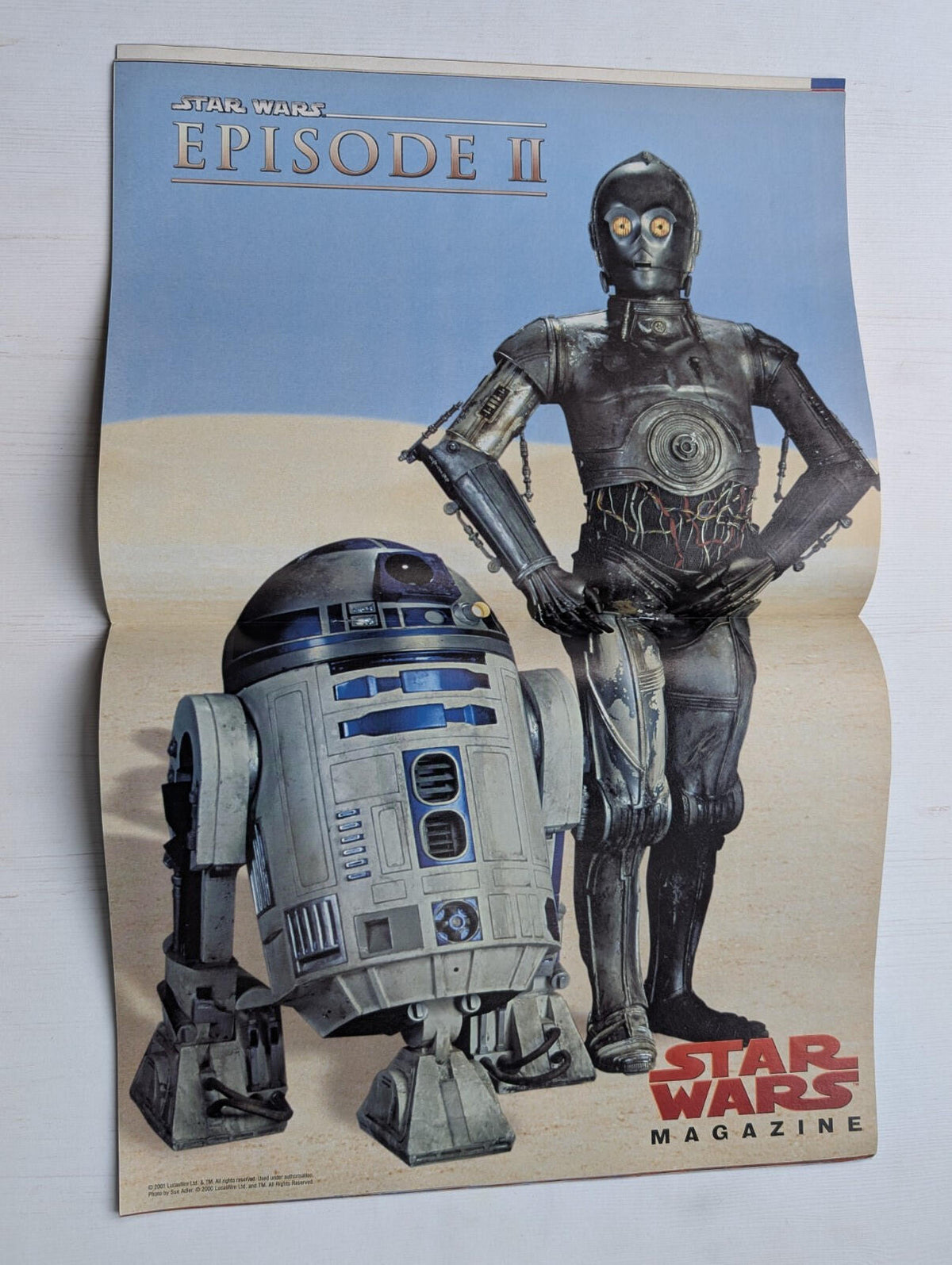 Star Wars: The Official Magazine No. 31, Feb 2001 - Includes C-3PO/R2-D2 Poster
