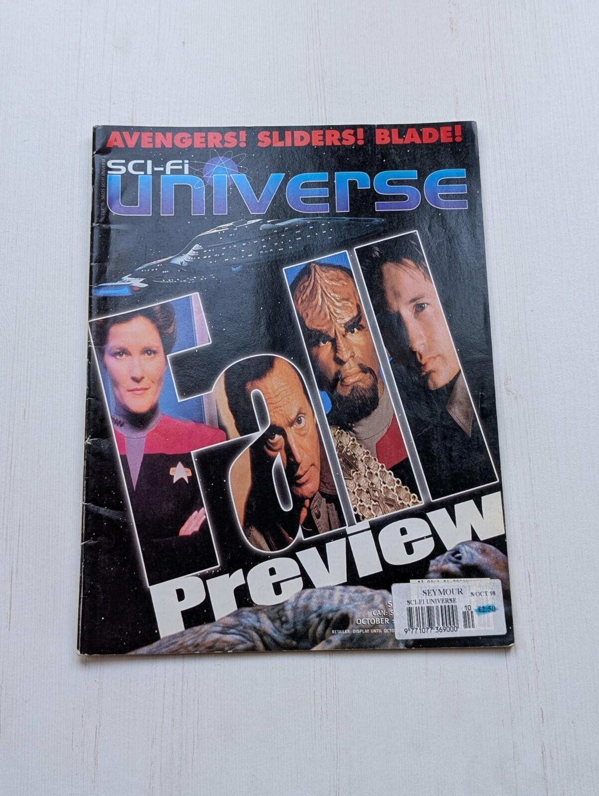 Sci-Fi Universe Magazine October 1998 - Star Trek Cover/Fall Preview