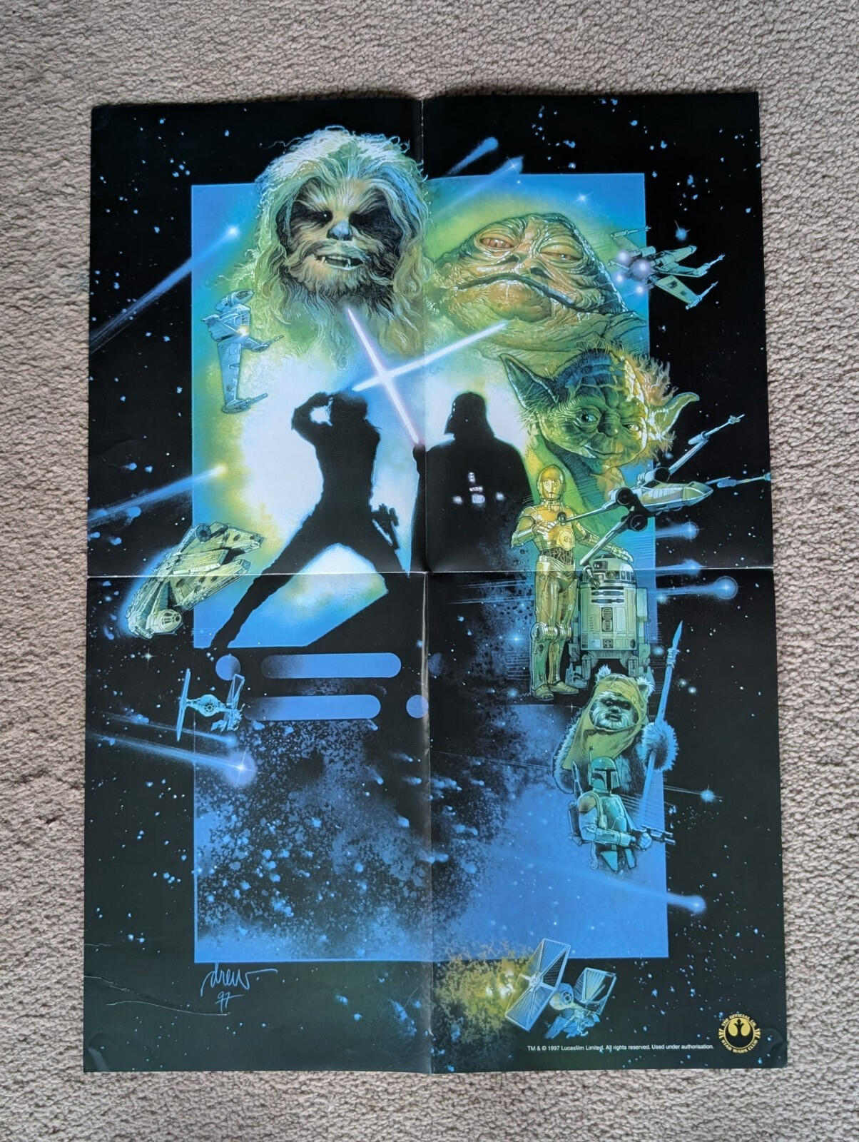 Star Wars Universe No. 3 - 1997 - Includes Return of The Jedi Poster